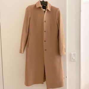 Vintage J Crew khaki camel day coat